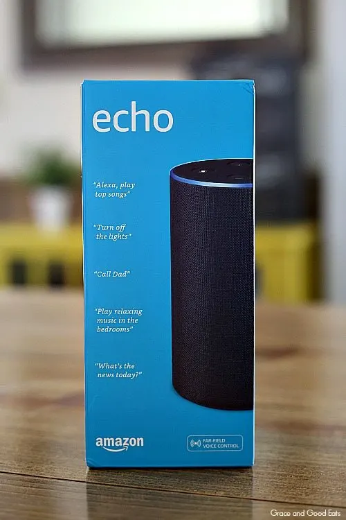 Amazon Echo in the box