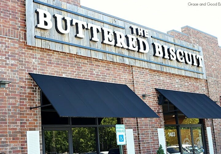 During a recent trip to Northwest Arkansas, I stopped for breakfast at The Buttered Biscuit- where they serve up an 