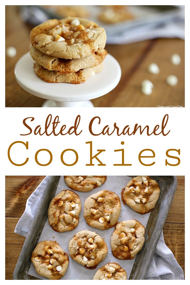 Salted Caramel Cookies Recipe (Small Batch!) - Grace and Good Eats