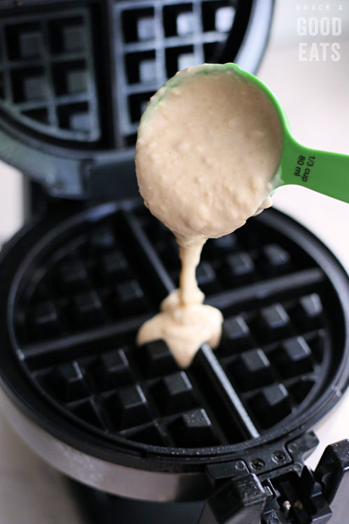 Waffle batter