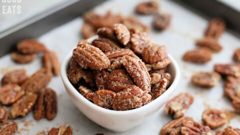 cinnamon sugar pecans without