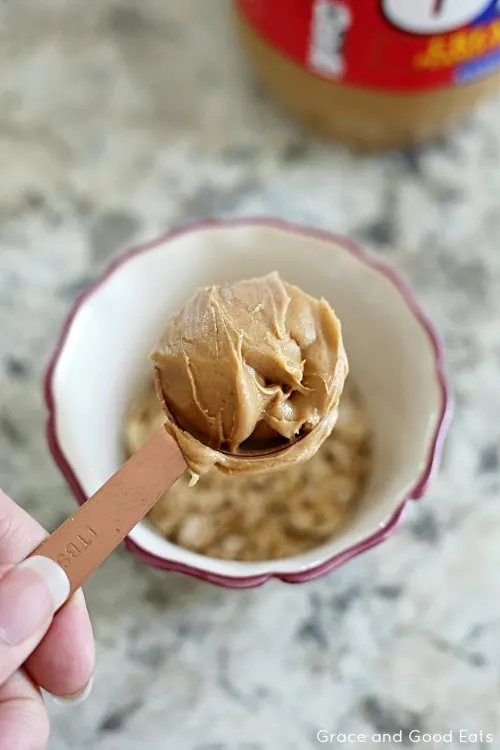 spoonful of peanut butter