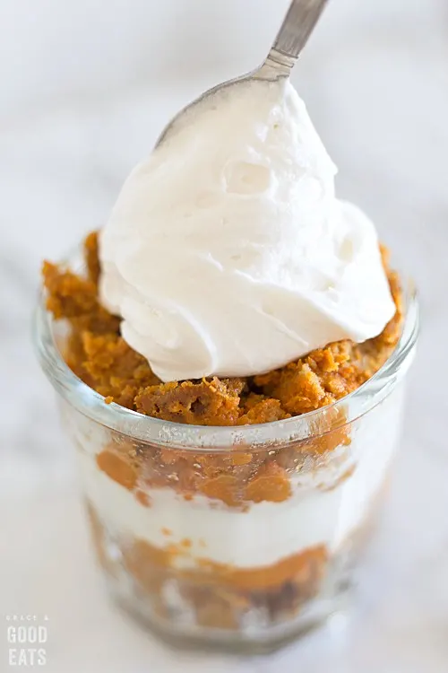 Pumpkin Trifle with Cream Cheese Frosting | Grace and Good Eats