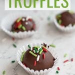 Use this simple Chocolate Truffles Recipe to create your favorite chocolates at home.  Add different extracts, such as peppermint or vanilla, to easily customize this giftable treat.