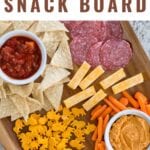 Kids Snack Ideas: create a delicious snack board with protein for growing bodies, fat for brain power and fullness, fruits and veggies for vitamins and minerals, and their favorite treats for extra fun!