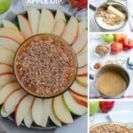 Caramel Apple Dip is a deliciously creamy dessert that tastes like your favorite fall treat without all the mess! This Caramel Apple Dip recipe is perfect served with cookies or fruit.