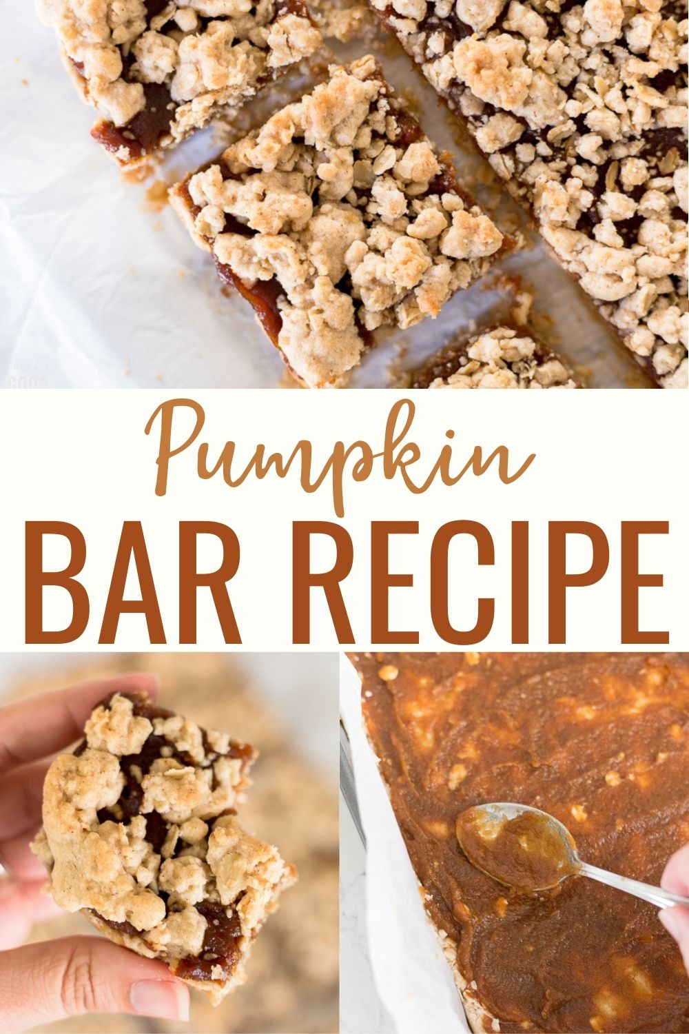 Pumpkin Bars Recipe with Pumpkin Apple Butter Grace and Good Eats