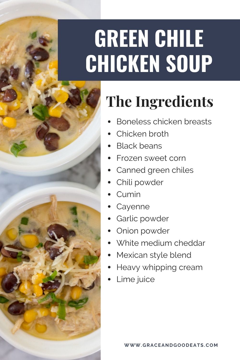 Green Chile Chicken Soup Grace and Good Eats
