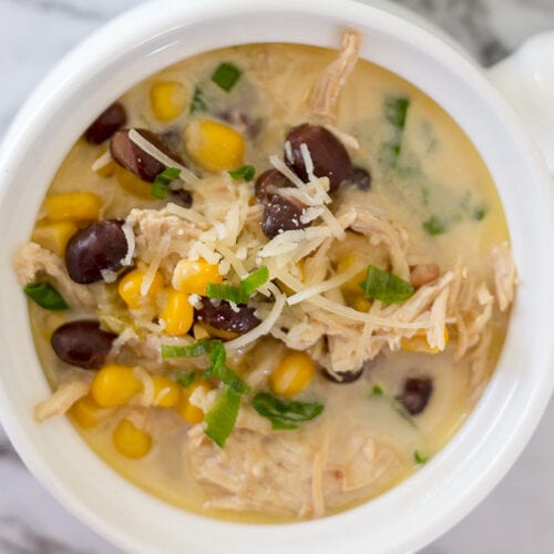 Green Chile Chicken Soup - Grace and Good Eats