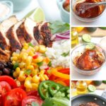 Make your own restaurant quality (or better) Chicken Burrito Bowl at home with this delicious recipe! These bowls are packed with a fresh flavors and filling protein.