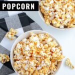Caramel Popcorn is a deliciously sweet and salty treat that's easy to make at home with this quick recipe.  Use your favorite popping corn or use the Instant Pot to make this easy Caramel Corn in no time.
