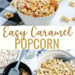 Caramel Popcorn is a deliciously sweet and salty treat that's easy to make at home with this quick recipe.  Use your favorite popping corn or use the Instant Pot to make this easy Caramel Corn in no time.