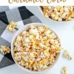 Caramel Popcorn is a deliciously sweet and salty treat that's easy to make at home with this quick recipe.  Use your favorite popping corn or use the Instant Pot to make this easy Caramel Corn in no time.