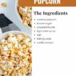 Caramel Popcorn is a deliciously sweet and salty treat that's easy to make at home with this quick recipe.  Use your favorite popping corn or use the Instant Pot to make this easy Caramel Corn in no time.