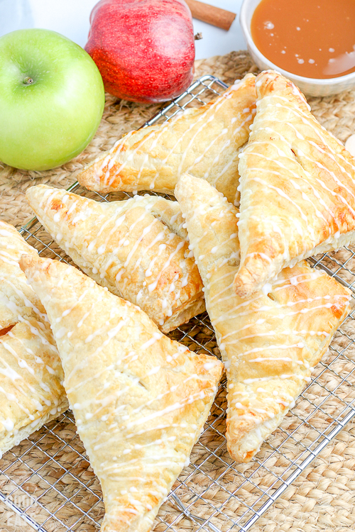 pile of apple turnovers